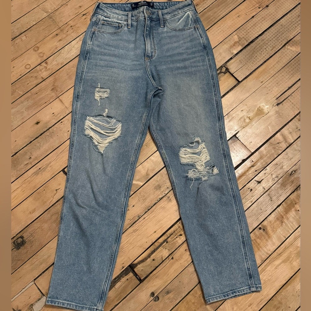 Hollister Women's High Rise Jeans - Light Blue